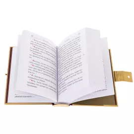 The Holy Gospel "Faith" with cubic zirconia, Chrysostom