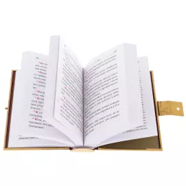 The Holy Gospel "Faith" with cubic zirconia, Chrysostom