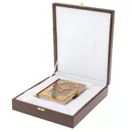 The Holy Gospel "Faith" with cubic zirconia, Chrysostom