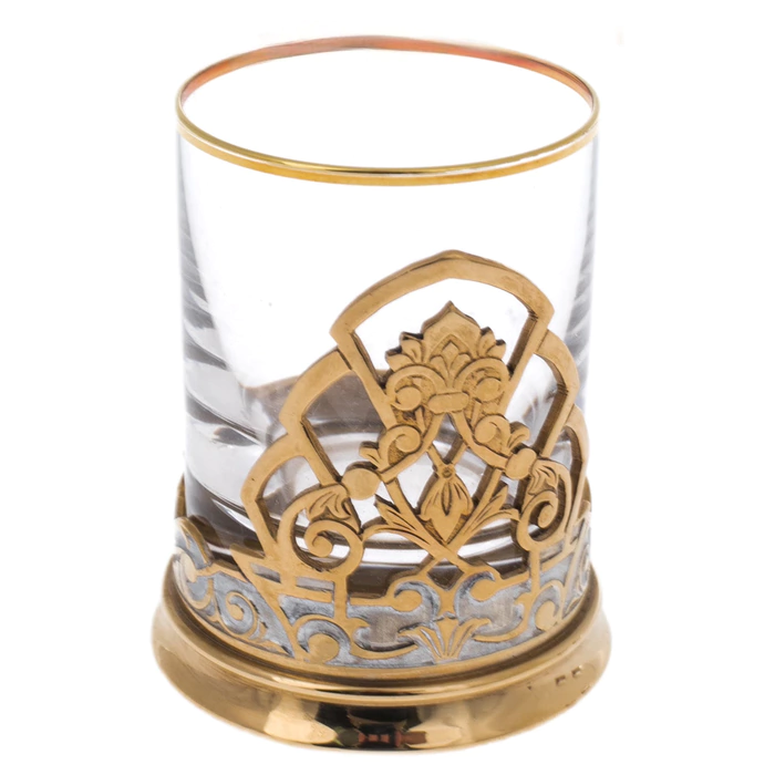 Motif vodka set for 6 persons, Zlatoust