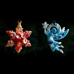 Set of Christmas tree toys "Festive" collection "Christmas" shape and color to choose from, 2 pcs