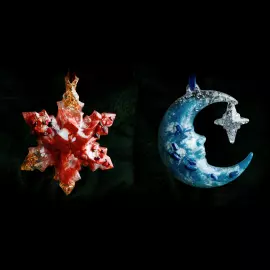 Набор ёлочных игрушек "Праздничный" коллекции "Рождественская" форма и цвет на выбор, 2шт