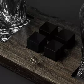 Набор для виски "Morwood" на подставке из мореного дуба, на 2 персоны