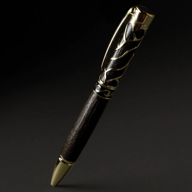 Handmade "Morwood" handle made of stained oak