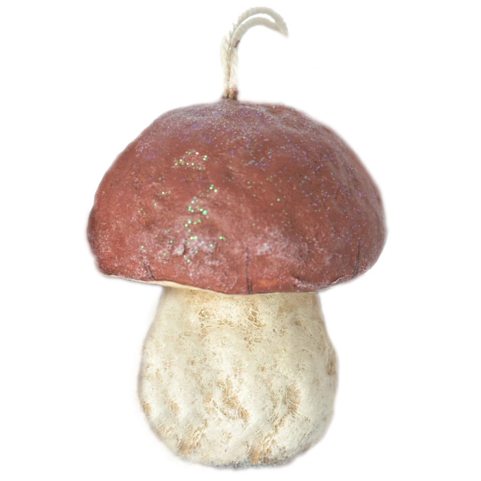 Collectible Christmas tree toy "Boletus Mushroom" from the "Gifts of Nature" collection