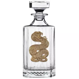 Набор для коньяка "Змея" со штофом и бокалами, на 2 персоны