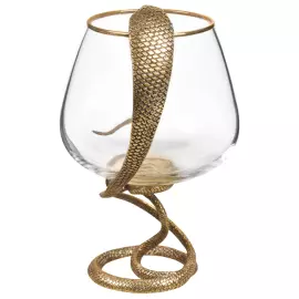 Набор для коньяка "Змея" со штофом и бокалами, на 2 персоны