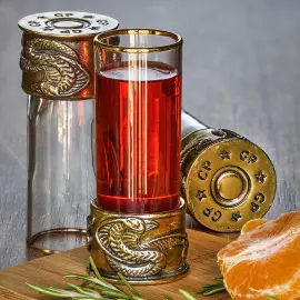 Набор стопок-патронов "Змея" на 2 персоны