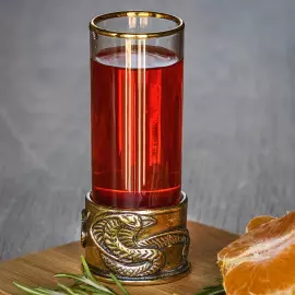 Набор стопок-патронов "Змея" на 2 персоны