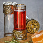 Набор водочный "Змея" со штофом и стопками, на 3 персоны