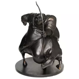 The author's bronze sculpture "Horsemen of the Apocalypse. Phenomenon 1"