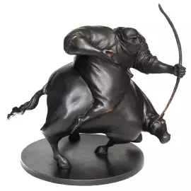 The author's bronze sculpture "Horsemen of the Apocalypse. Phenomenon 1"