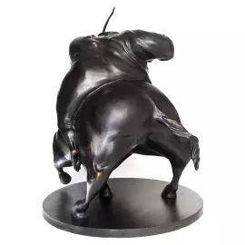The author's bronze sculpture "Horsemen of the Apocalypse. Phenomenon 1"
