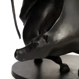 The author's bronze sculpture "Horsemen of the Apocalypse. Phenomenon 1"