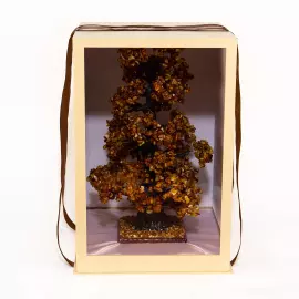 Сувенир из янтаря "Денежный дуб"