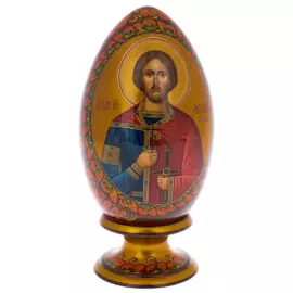 Набор подарочный "Иконы" с яйцом-иконой и иконой "Божья Матерь Семистрельная"