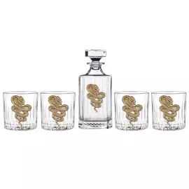 Набор бокалов для виски "Кобра. Timeless" на 4 персоны