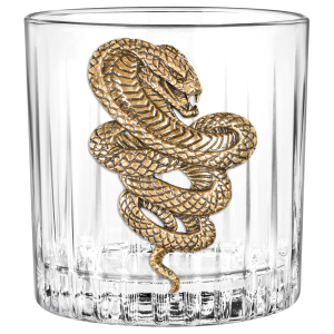 A set of glasses for whiskey "Cobra. Timeless" for 4 people, in a box