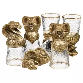 Набор стопок перевертышей "Змея" на 12 персон