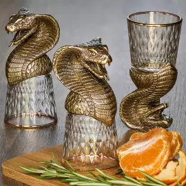 Набор стопок перевертышей "Змея" на 12 персон