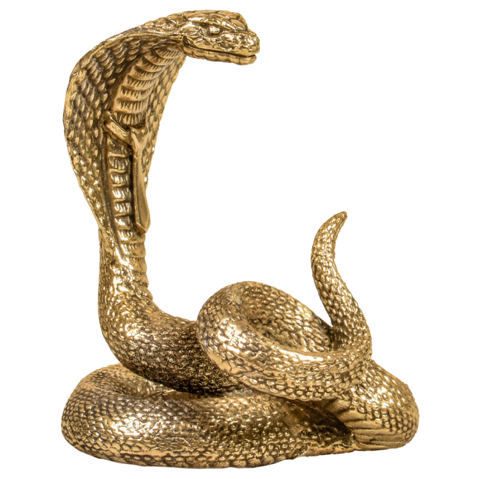 A set of glasses, glasses and statuettes "Snake. Timeless" for 6 people, in a box