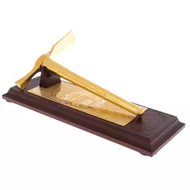 Souvenir pickaxe "The best builder" Zlatoust