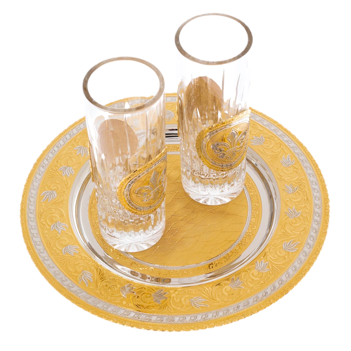 A set for drinks "For a drink" for 2 persons, Zlatoust