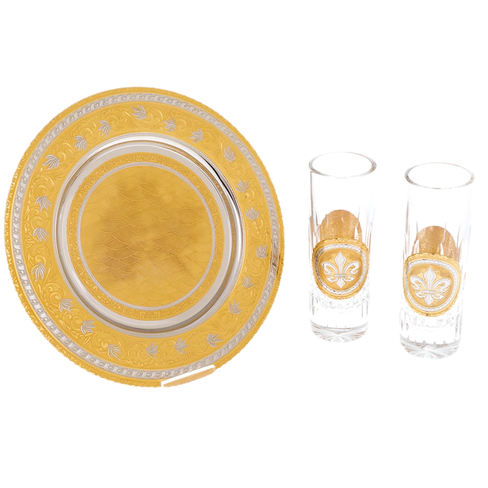 A set for drinks "For a drink" for 2 persons, Zlatoust