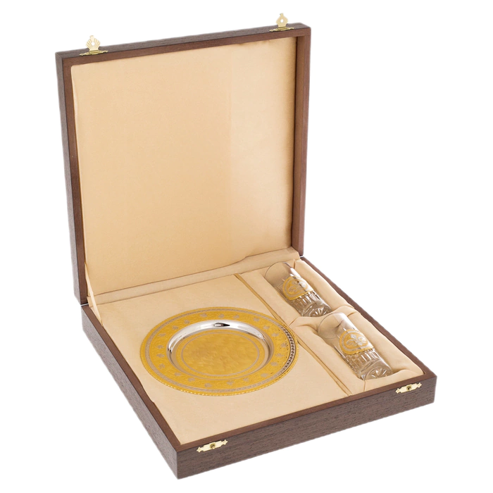 A set for drinks "For a drink" for 2 persons, Zlatoust