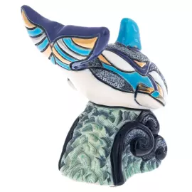 Ceramic figurine "Diving dolphin"