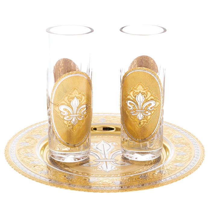 Set for drinks "On a stick" for 2 persons, Zlatoust