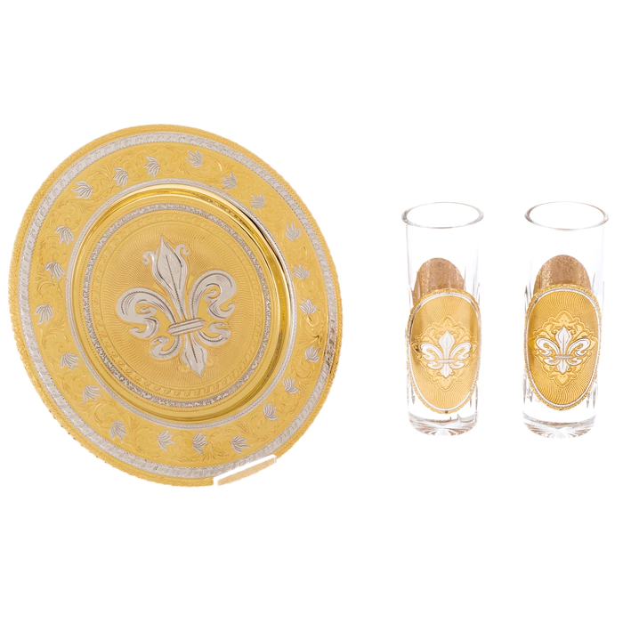 Set for drinks "On a stick" for 2 persons, Zlatoust