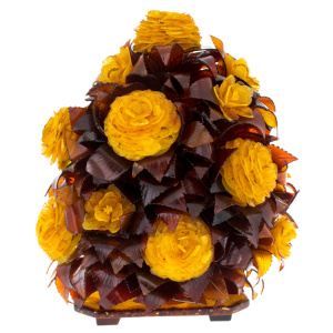 Souvenir of amber "Ikebana Kyoto" medium