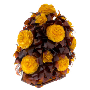 Souvenir of amber "Ikebana Kyoto" medium
