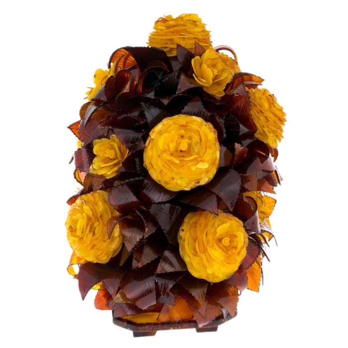 Souvenir of amber "Ikebana Kyoto" medium