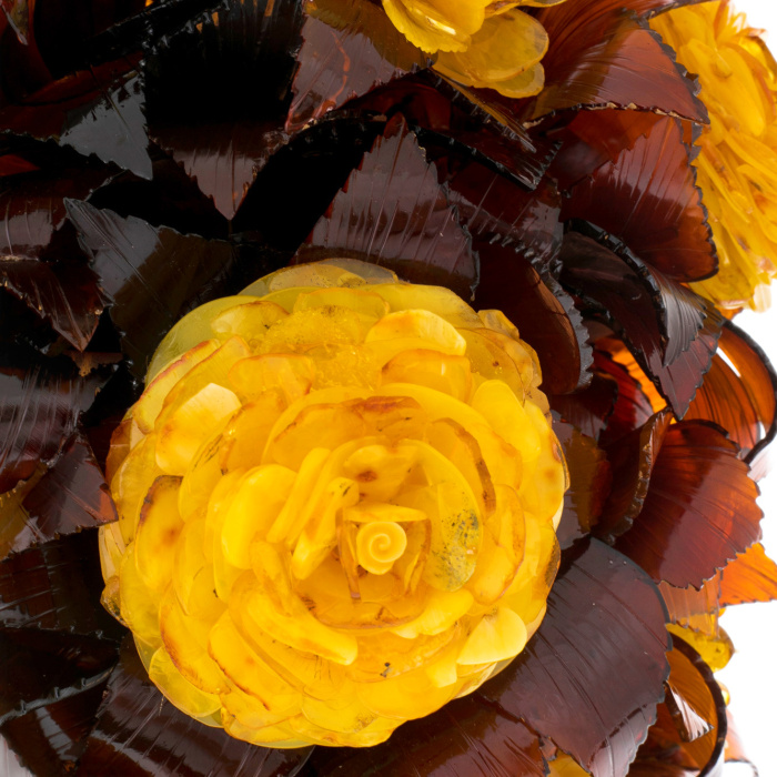Souvenir of amber "Ikebana Kyoto" medium