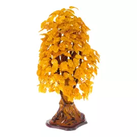 Сувенир из янтаря "Дерево счастья" большое