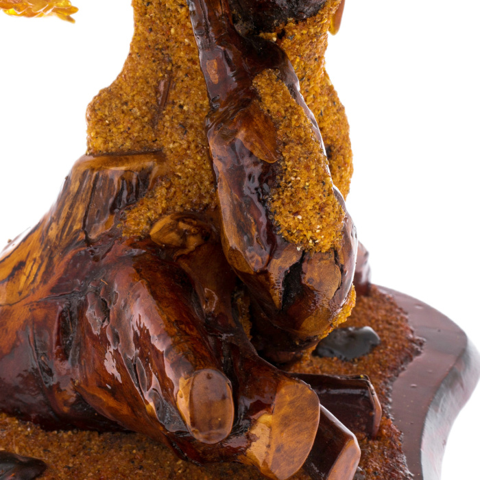 Amber souvenir "Tree of Happiness" large