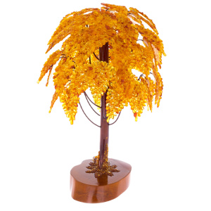 Amber souvenir "Money tree" large