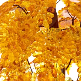 Сувенир из янтаря "Денежное дерево" большое