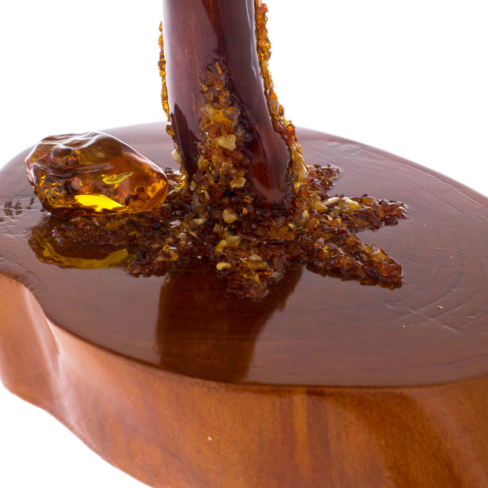 Amber souvenir "Money tree" large