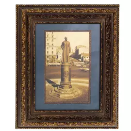 Painting on gold "Felix Dzerzhinsky" in a box