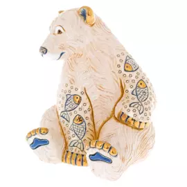 Статуэтка керамическая "Полярный медведь"