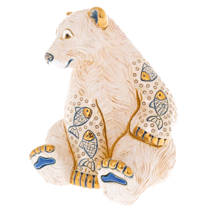 Ceramic statuette "Polar Bear"