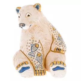 Статуэтка керамическая "Полярный медведь"