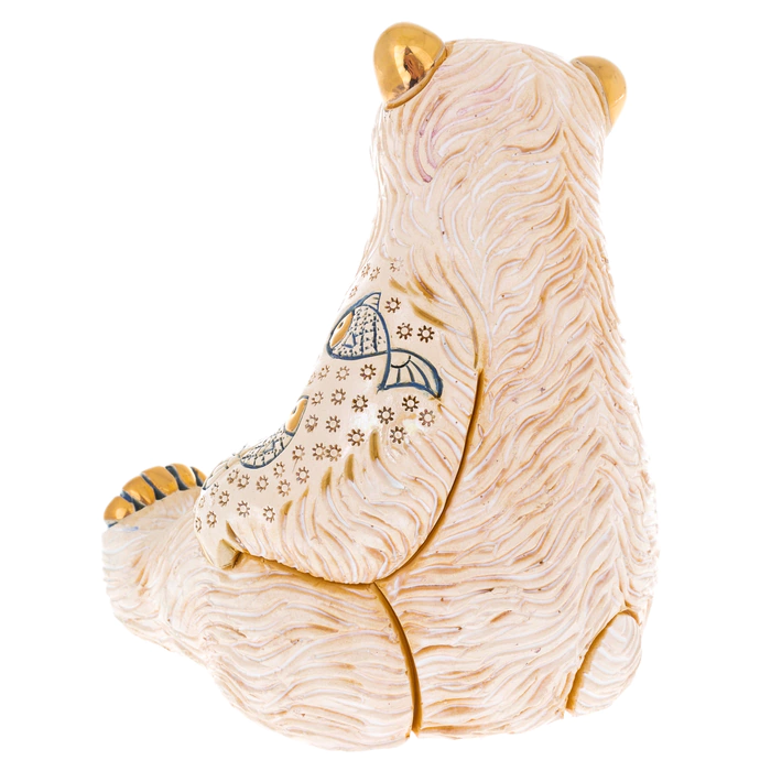 Ceramic statuette "Polar Bear"