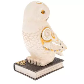 Статуэтка керамическая "Большая сова на книге"