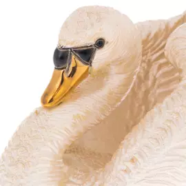 Ceramic statuette "Swan"