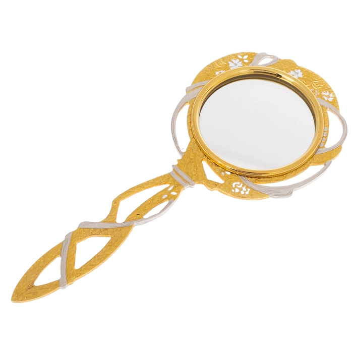 Gift mirror "Bouquet" Zlatoust