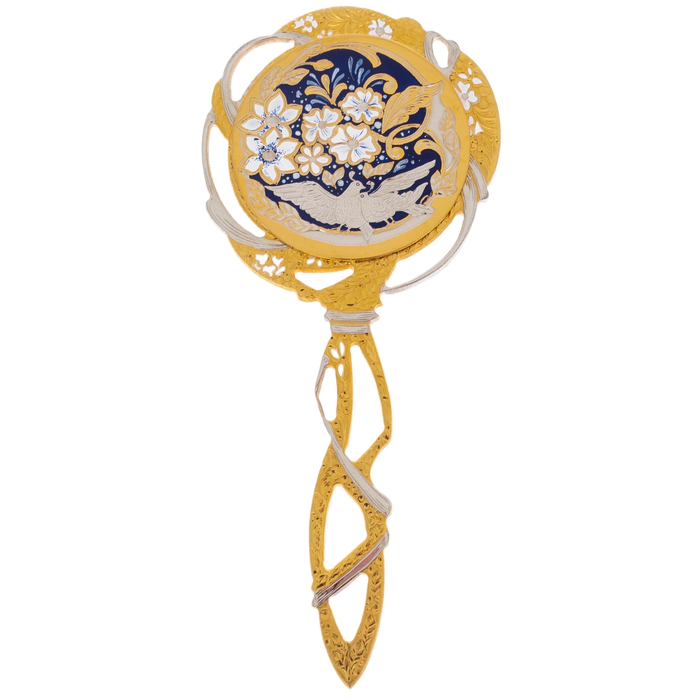 Gift mirror "Golubushki" Zlatoust